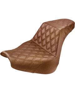Saddlemen 818-31-175BR Brown Saddlehyde Stitched 2-Up Seat 18-20 Harley Breakout