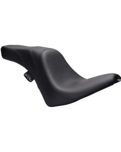 Danny Gray Weekday 2-up XL Smooth Black Seat 4 Harley Softail 11-13FXS 12-17 FLS