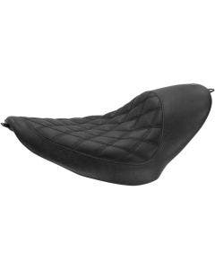 Roland Sands Tracker Fender Solo Seat Boss Black Harley Softail 00-14 FXST/FLST