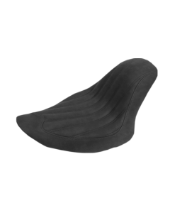Saddlemen Knuckle Ribbed Solo Black Seat 4 Harley 06-09 FXST 07-17 FLSTF/FLSTFB