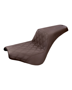 Saddlemen Step-Up Brown Front LS Harley Seat for 18-22 FXBB/FXBBS 818-30-172BR