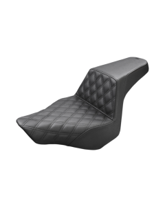 Saddlemen Step-Up Black Front LS Harley Seat for 13-17 FXSB 813-27-172