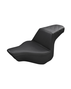 Saddlemen Step-Up Black Rear LS Harley Seat for 13-17 FXSB 813-27-173