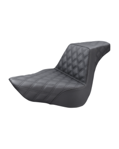 Saddlemen Step-Up Black Full LS Harley Seat for 18-22 FLFB/FLFBS 818-27-175