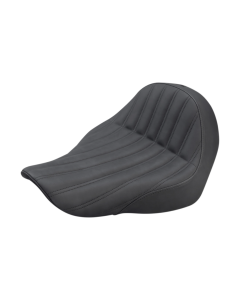 Saddlemen Knuckle Ribbed Solo Black Seat 4 Harley 18-23 FXLR/FXLRS/FLSB