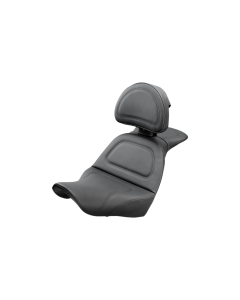 Saddlemen Explorer Harley Seat W/ Backrest for 18-23 FXLR/FXLRS/FLSB 818-29-030