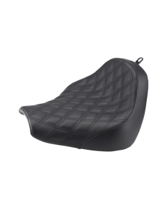 Saddlemen Renegade Lattice Stitch Solo Black Seat 4 Harley 18-20 FXBR/FXBRS
