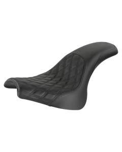 Saddlemen Profiler Lattice Stitch Black Seat 4 Harley Softail 18-23 FXFB/FXFBS