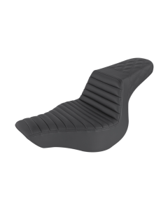 Saddlemen Step-Up Black Front TR Rear LS Harley Seat for 13-17 FXSB 