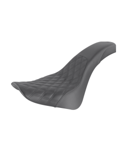 Saddlemen Profiler Lattice Stitch Black Seat 4 Harley Softail 18-23 FLDE/FLHC/FLHCS/FLSL