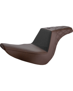 Saddlemen Brown Unknown Performance Gripper 2up for Harley 18-22 FXLR/FXLRS/FLSB