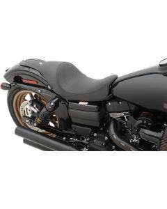 Drag Specialties Solo 3/4 Solo Solar Reflective Style Seat for Harley Dyna FXD 06-17
