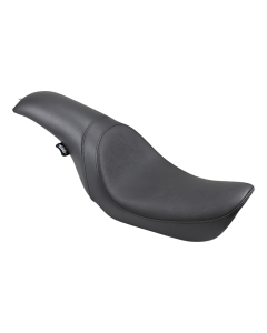 Drag Predator Smooth Vinyl Black Harley Lowered Seat for 06-17 Dyna Models