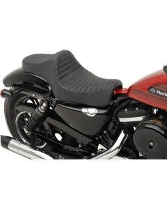 Drag Specialties 0804-0730 Black Predator 3 Classic Seat 04-22 Harley Sportster