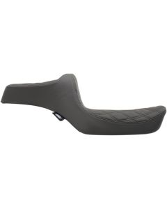 Drag Specialties 0804-0732 Black Predator 3 Double Diamond Seat 82-03 Sportster