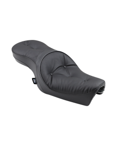 Drag Low-Profile Touring Pillow-Style Black Seat 4 Harley 06-22  XL Models
