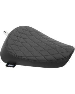 Drag Specialties Diamond Stitch Low Profile Solo Seat for Harley Sportster 82-03