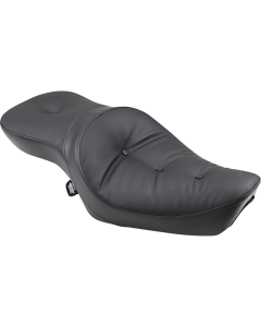 Drag Low-Profile Touring Pillow-Style Black Seat 4 Harley 82-03 XL Models