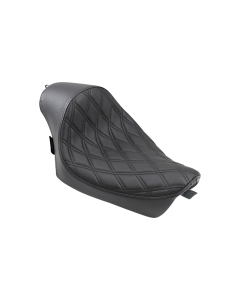 Drag Specialties Café-Style Double Diamond Stitch Seat 4 Harley 04-22 XL Models