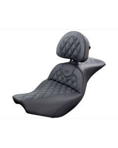 Saddlemen I14-07-182BR Road Sofa LS Stitched 2 Up Seat w/ Backrest 14-19 Indian