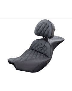 Saddlemen I14-07-182BRHCT Heated Road Sofa Stitch Seat w/ Backrest 14-19 Indian