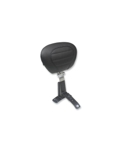 Mustang Deluxe Super Touring Drivers Backrest & Receiver Harley 99-07 FLHR 06-07 FLHX