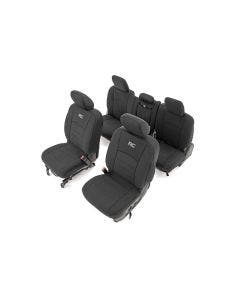Rough Country Neoprene Seat Covers Water Resistant 91040 RAM 1500 19-22