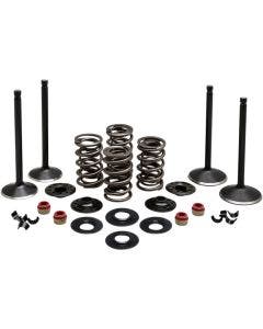Kibblewhite 20-22650 Black Diamond Stainless Engine Valve Kit 84-99 Harley EVO