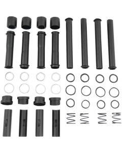 Drag Specialties Satin Black Pushrod Tube Kit for Harley Sportster XL 86-03