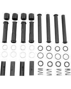 Drag Specialties Satin Black Pushrod Tubes Covers for Harley Sportster XL 04-16