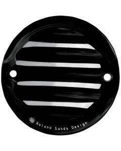 Roland Sands RSD Black Contrast Nostalgia Points Cover Harley Big Twin & XL