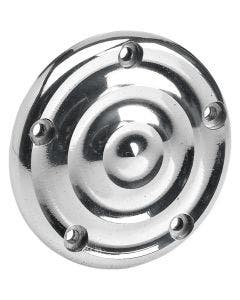 Biltwell Polished Raw 5 Hole Points Ignition Cover Harley Twin Cam 99-15