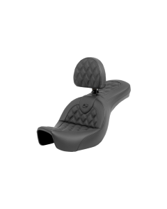 Saddlemen Road Sofa LS Seat W/ Backrest 4 Harley 06-17 FXD Models