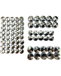 Drag Chrome Bolt Cover Engine Kit Harley Milwaukee Eight M8 Touring & Softail 17-23