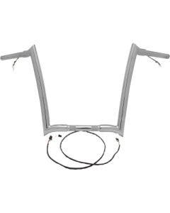 Paul Yaffe Bagger Nation Chrome 1 1/4" Pre-Wired Monkey Bars Harley FLTR 15-20
