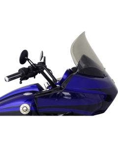 Klock Werks FLARE Tint 14" Windshield for Harley Road Glide FLTR 98-13