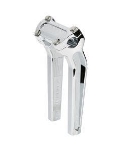Thrashin Supply Chrome 9.5" w/o Gauge Cutout Handlebar Pullback Riser TSC-9525-3	