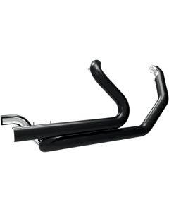Khrome Werks Black Aggressor Crossover Headers Head Pipes Harley 95-08
