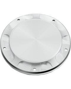 LA Choppers County Line Raw Derby Cover for 18-23 Harley M8 Softail Models 