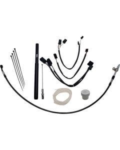 FBI EZ Install 16" Black Handlebar Install Kit 4 Harley 21-24 FLHR/FLRT