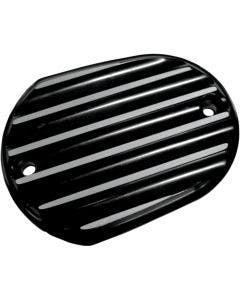 Joker Machine Black Finned Front Master Cylinder Cover For Harley-Davidson Sportster XL 06-20