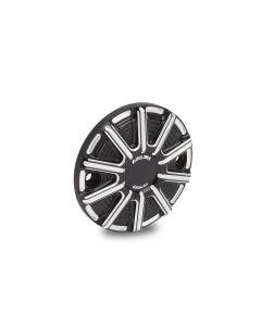 Arlen Ness 700-010 10-Gauge Point Cover Black Harley Milwaukee Eight 17-21