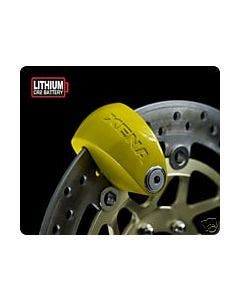 Xena XX6-Y Yellow Motorcycle Alarm Disc Lock XX6 6MM Pin 120DB