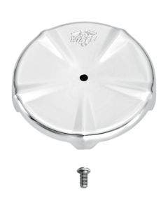 Vance & Hines Chrome Skull Cap Air Cleaner Cover for Harley