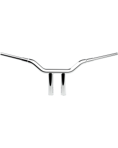 LA Choppers 1 1/2" Chrome Kage Fighter T-Bars 10" Rise for Harley 