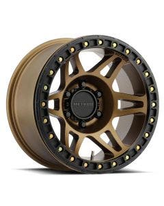 Method Race Wheels 106 Beadlock Bronze 17X9 5X5 5X127 -44MM Offset Rim Jeep