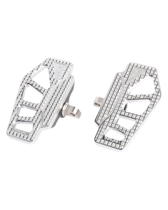 Thrashin Apex Mini Chrome Floorboards 4 Harley 00-17 FXD/FXR/FXST/XL