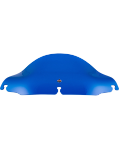 Klock Werks SPORT KOLOR FLARE Blue 6.5" Windshield for Harley Batwing 96-13 FLH/X