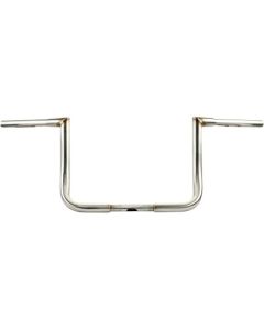 LA Choppers 1-1/4" Twin Peaks Touring 10" Handlebar Stainless Harley 81-20