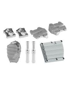 Arlen Ness 5-Piece Chrome 10-Gauge Engine Cover Kit 2017-2018 M8 Harley Touring